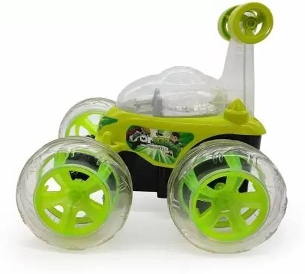 NKL Best Stunt Car 360° Twisting Remote Control for Kids Music ,Lights_149
