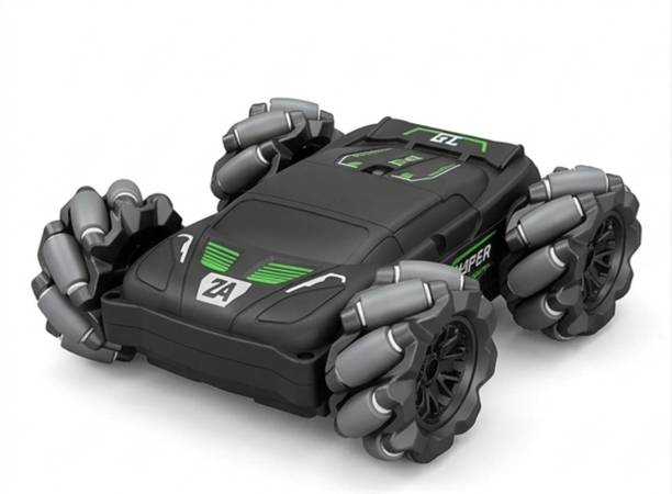 Anuja Remote Control Stunt Car – 360° Rotating Mecanum Wheel & Double Sided Driving