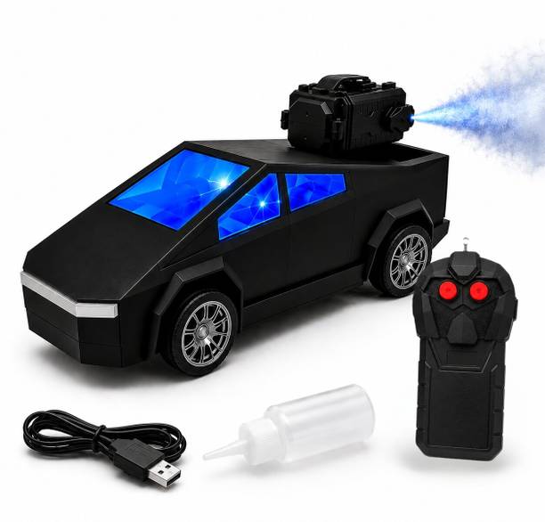 ZUNBELLA RC Spray Car Rechargeable LED Lights Real Mist Effect Remote Control For Kid