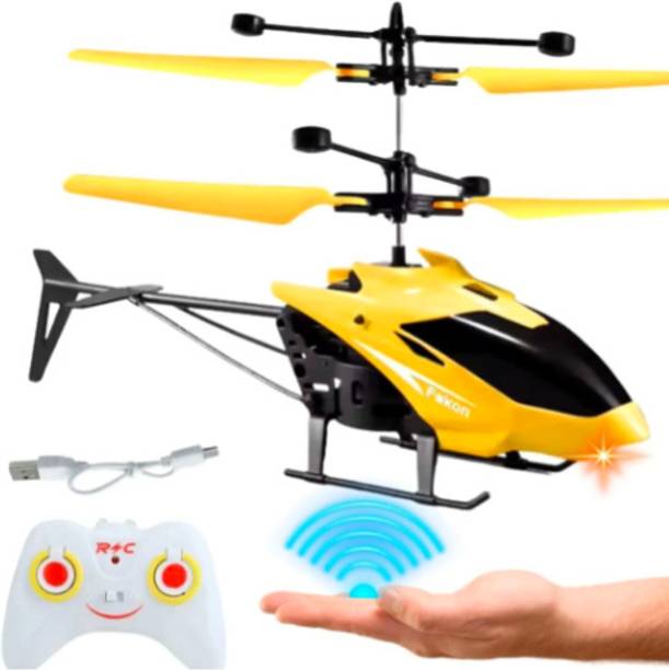 DEETR USB Rechargeable Remote Control Helicopter Toy with 2.4GHz RC Controller