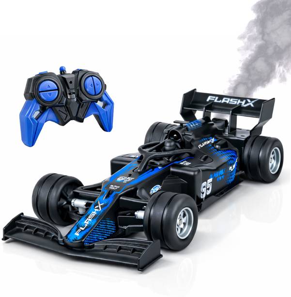 frendo Motorsport-Style RC Racing Car with Vapor Trail, 45+ Min & USB-C