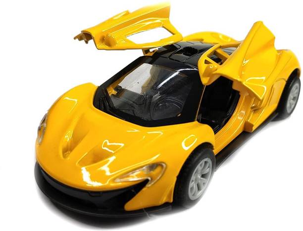 crezor toys Die Cast Pull Back Wheels, Open Doors, Mclaren look Super Sports Racing Car Toy