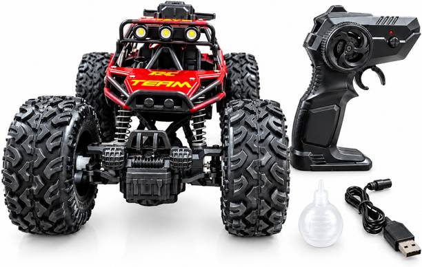 MY WONDERBOX 4X4 Crawler Rc Car High Speed Monster Truck For Kids | Mist Smoke Effect Rock