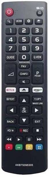 URBAN SELECT AKB75095305 Compatible Remote For LG Smart Tv With Netflix-Amazon Features LG Smart-TV LG Remote Controller