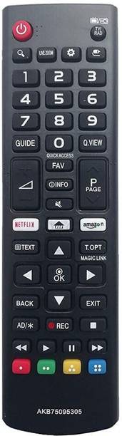 Hybite LG Compatible Remote for LED LCD 4K UHD Smart TV with prime Netflix Functions works with Magic LED / UHD Remote Controller