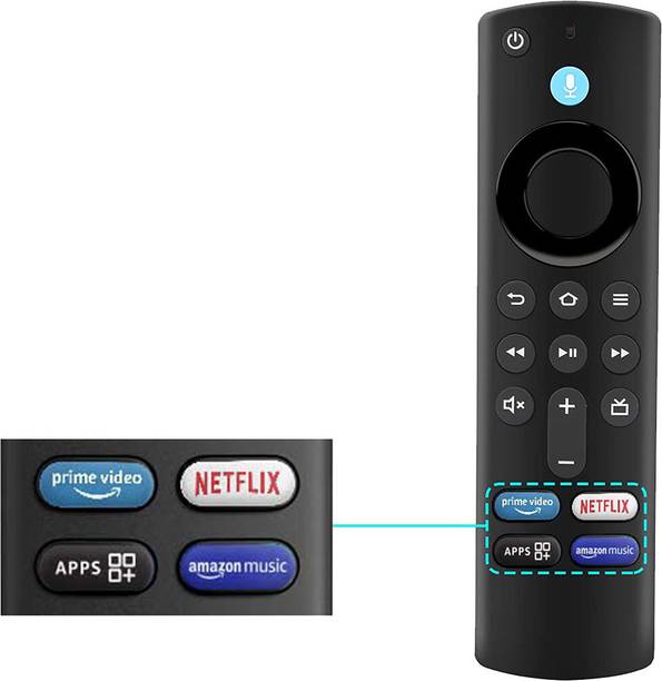 MARS Amazon Fire stick Remote 3rd Gen. Remote Control Compatible for 3rd Gen Amazon FireStick With Voice command Amazon Fire Stick Tv Remote Controller