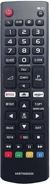 ditec AKB75095305 Remote Control with Netflix function Compatible with  Smart LED TV LG Remote Controller