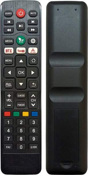 ERNIL Smart TV Remote Compatible For Croma/JVC/Beston/Vise/Akai/Fortex/Iconic LED TV (Your Old Remote Must be Same) Remote Controller