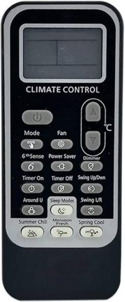 V4 Gadgets Compatible for Whirlpool Ac Remote Original 192 Model Suitable Inverter and Non Inverter Air Conditioner Series 1 1.5 2 Ton Split and Window Remote Controller