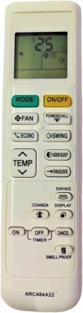 NixGlobal 214A DAI-KIN AC Remote Compatible with DAIKIN 1 / 1.5 /2 TON AC Remote Controller
