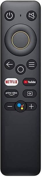Hybite Remote Compatible For Smart 4K Android tv with Youtube Netflix Hotkeys Realme Smart 4K Without Voice Remote Controller