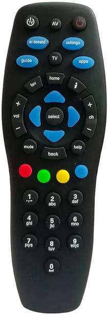 V4 Gadgets Ta ta Sky Universal Setop Box,hd Remote Control[CHECK IMAGES BEFORE PURCHASE] Tata Sky Setop Box, Tata Sky box, Tata Sky hd Remote Controller