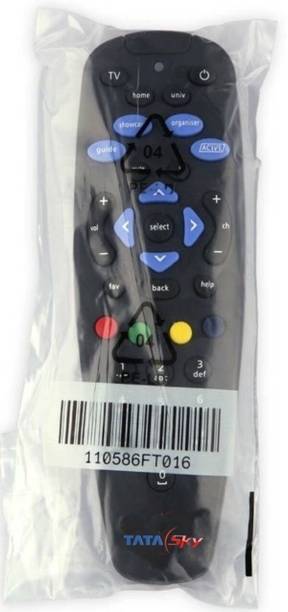 Tata Sky 100% Original Universal Box (Works With All Tv) tata sky, tata sky sd, tata sky hd Remote Controller