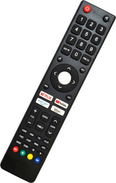 ERNIL 43FSFHS Smart TV Remote Compatible for SKYWALL Skylive Foxsky LED LCD TV Remote (Exactly Same Remote Will Only Work) Remote Controller