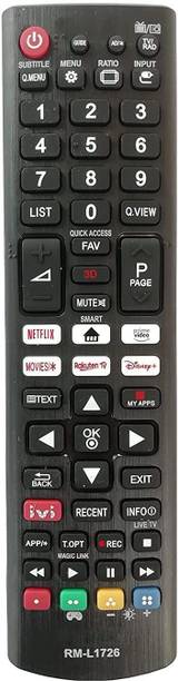 URBAN SELECT RM-L1726 Universal with Prime Video Netflix Function Compatible for LG LED LCD Smart TV Remote Controller