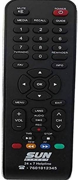 V4 Gadgets SUN DIRECT Setup Box SD Remote Remote Controller