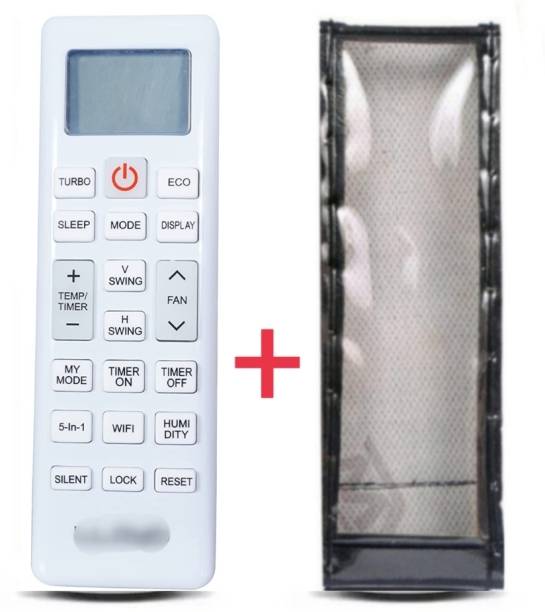 Paril (Remote+Cover) Ac Remote compatible for Lloyd Ac Re-253 With PU Leather Protective Cover( EXACTLY SAME REMOTE WILL ONLY WORK) Remote Controller