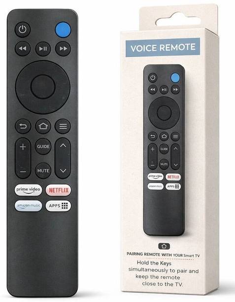 Clarkor Voice Compatible Bluetooth Redmi 4K Fire LED TV With Voice Redmi HD Smart LED Fire TV Remote Controller