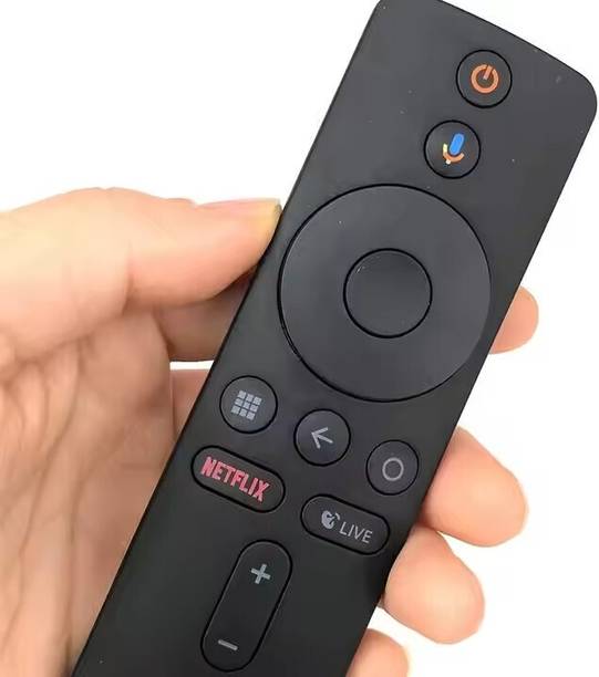 MARS Bluetooth Voice Remote Compatible for Mi TV Remote Netflix Prime Video Hot Keys Compitable for Universal Remote for M-i TV – Quick Access to Streaming Apps MI Remote Controller