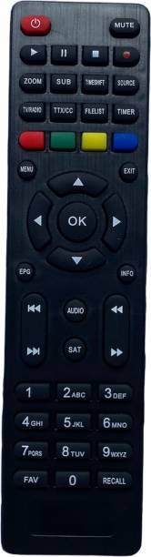 NixGlobal FREE DISH WIFI DTH-1 Remote Compatible for FREE DISH HD DTH SET-TOP BOX Remote Controller