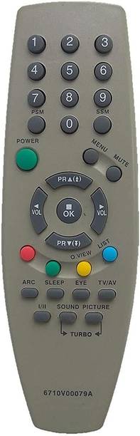 DEVBHOOMI DB-CRT TV Remote No. 6710V00079A, Compatible with LG CRT TV Remote Control Television Remote Controller