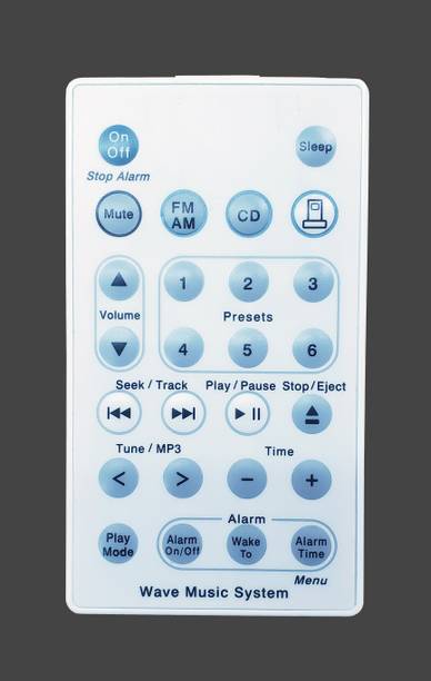 TECVITY Audio Remote No. B1 - 2 Replacement for, Bose Wave Music System Remote Controller