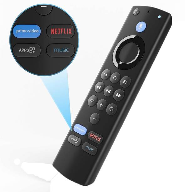 Elekpia Fire-Stick Remote Amzon Voice Fire Tv Stick (3rd Gen)[ L5B83H Firestick Remote ] FireStick Remote Remote Controller
