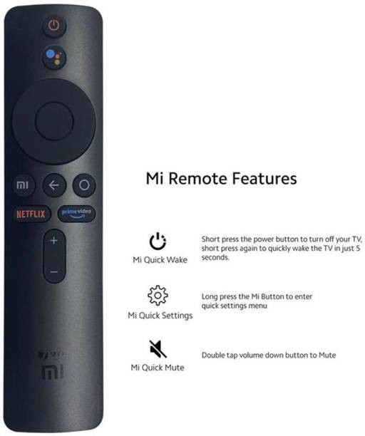 Fgkitoflex THIS REMOTE IS COMPATIBLE FOR TV REMOTE WITH VOICE COMMAND Mi Remote Controller