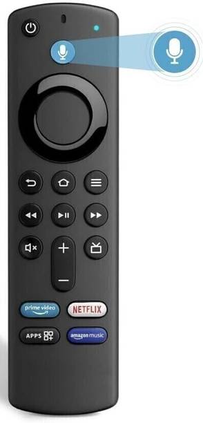 mumax Bluetooth Remote Compatible with Fire Tv Stick 4k Device with Voice Command (match your old remote) ONLY REMOTE Amazon firestick Remote Controller