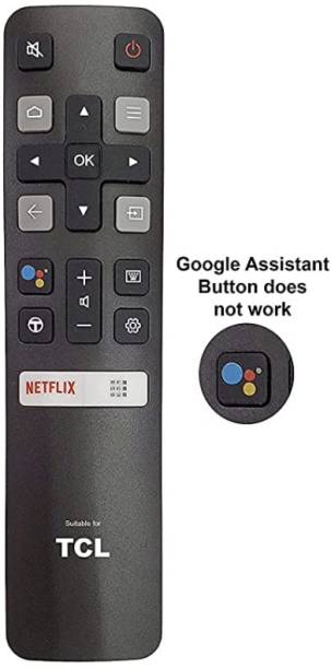 Gezok TCL Remote  for Smart HD TV without Voice Function /Google Assistant TCL Remote Controller