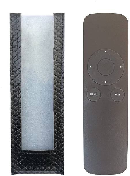 BhalTech PU Leather Remote Case Cover Perfect Fitting Fully Protective Only Remote Cover Pls Check Your Remote Dimensions Compatible for Apple TV LED Remote Controller