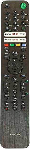 BhalTech RM-L1770 Remote (Without Voice Function) for Sony Bravia RM-GA024 RMT-TX100P RMT-TX300P RM-GA019 RMT-TX100D RMT-TX102D RMF-TX300E RM-GA018 RMF-TX520P Remote Controller