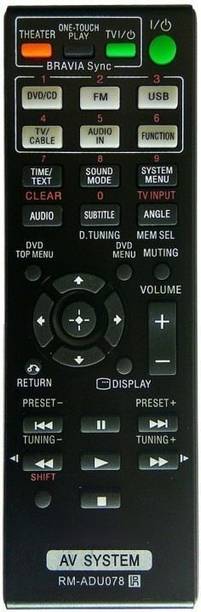 Topmarque ADU078 Remote Compatible with SONY MULTIMEDIA...