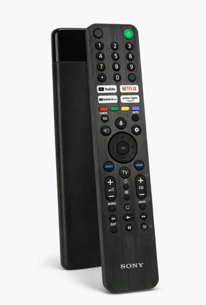 THE BLACK TECH RFM-TX-520P For Sonyy Bravia TV Remote Control, RMF-TX520p Model OG with Bluetooth Sony BRAVIA mic remote Remote Controller