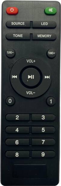 NixGlobal IT-6050 SUF BT IT 5.1 XV CRAZE SUF RC-12 Remote Compatible for INTEX HOME THEATER MULTIMEDIA SYSTEM Remote Controller