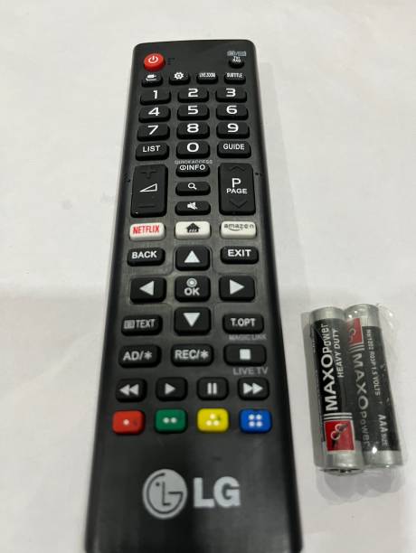 Fgkitoflex xmrm-758 LED LCD Smart TV LG Remote Controller (Black) Lg Remote Controller
