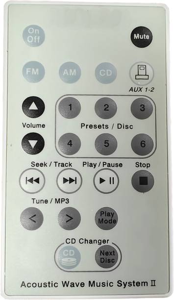 EHOP Compatible Remote Control for -Acoustic Wave Music System Bose Remote Controller