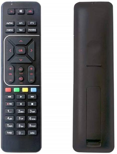 MIFKRT DigitalTV DTH Television, Setup Box Remote Compatible for HD and SD Recording Airtel DTH Remote Controller