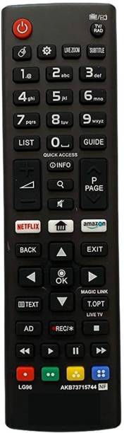 Rohit Electronics Remote Compatible for LG Smart TV LCD/LED/Plasma with Netflix Function Lg Remote Controller