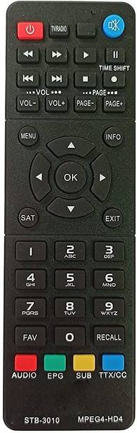 TVE STB-3010 Set Top Box DVB Remote Control with WiFi Compatible for DD Free Dish Set Top Box Remote Controller