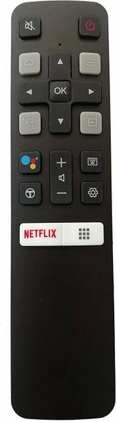 hybite TCL Universal Remote for Smart HD TV without Voice Function /Google Assistant and Non-Bluetooth remote With NETFLIX Hotkey TCL /iFFALCON Led Remote Controller