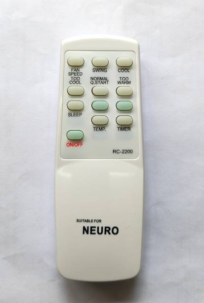 Harsh Enterprises Azone-54B Rediem Key Compatible for Neuro Split/window AC remote control Suitable for  AC Remote control with AAA Battery Free Neuro Remote Controller