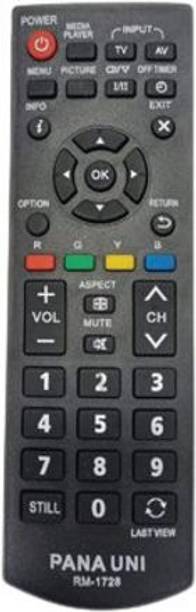 NIJ RM-1728 Smart LED Universal TV Remote Control PANASONIC Remote Controller