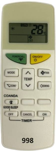 Xpecial 131G DA-IKIN AC Remote Compatible with DAIKIN 1 / 1.5 /2 TON AC Remote Controller
