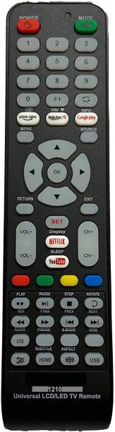 Akshita 1210 TV Compatible For Universal LED LCD Smart TV Remote Control Sony LG Samsung Sharp Panasonic Philips Haier Sanyo TCL &amp; More TV Remote Controller