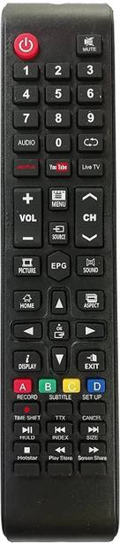 HDF Replacement Remote Compatible for Cemex,Treeview, Eairtec & Wisdom LCD LED Smart Universal TV (S-77847568) Cemex TV, Treeview TV, Wisdom TV, iAir LCD LED Smart Universal TV Remote Controller