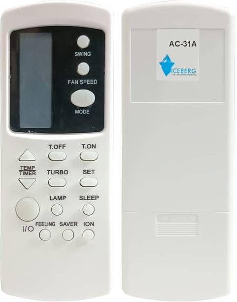 TVE Suitable for 1 1.5 2 ton Split or Window ac - Match Exactly with Old Model VOLTAS, Model 31 Remote for Better Performance Remote Controller