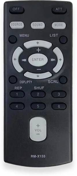 TIZOQ Remote Control for Sony RM-X153/X12/X211/X151/X154 CDX-R505X/R5715X/R6750/G1070U Car Stereo (RM-X155) Sony RM-X153 X12 X211 X151 X154 CDX-R505X R5715X R6750 G1070U Car Stereo Remote Controller