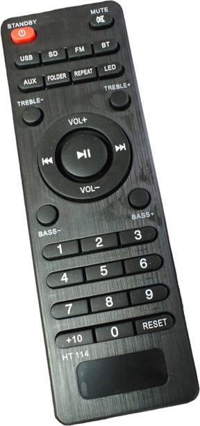 EHOP Compatible Remote Control for Home Theater System with BT Function iball Remote Controller