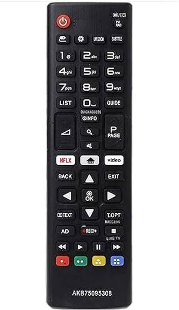 Aurabeam Universal Remote Control for All LG Smart TV LG Smart TV LCD LED OLED UHD HDTV 3D 4K TVs AKB75095308 Remote Controller